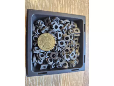 Aluminium Teile eloxiert